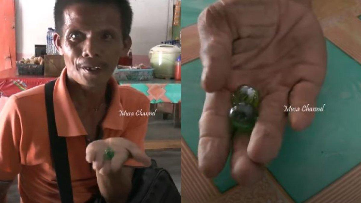 Jimat kelereng milik Lasto