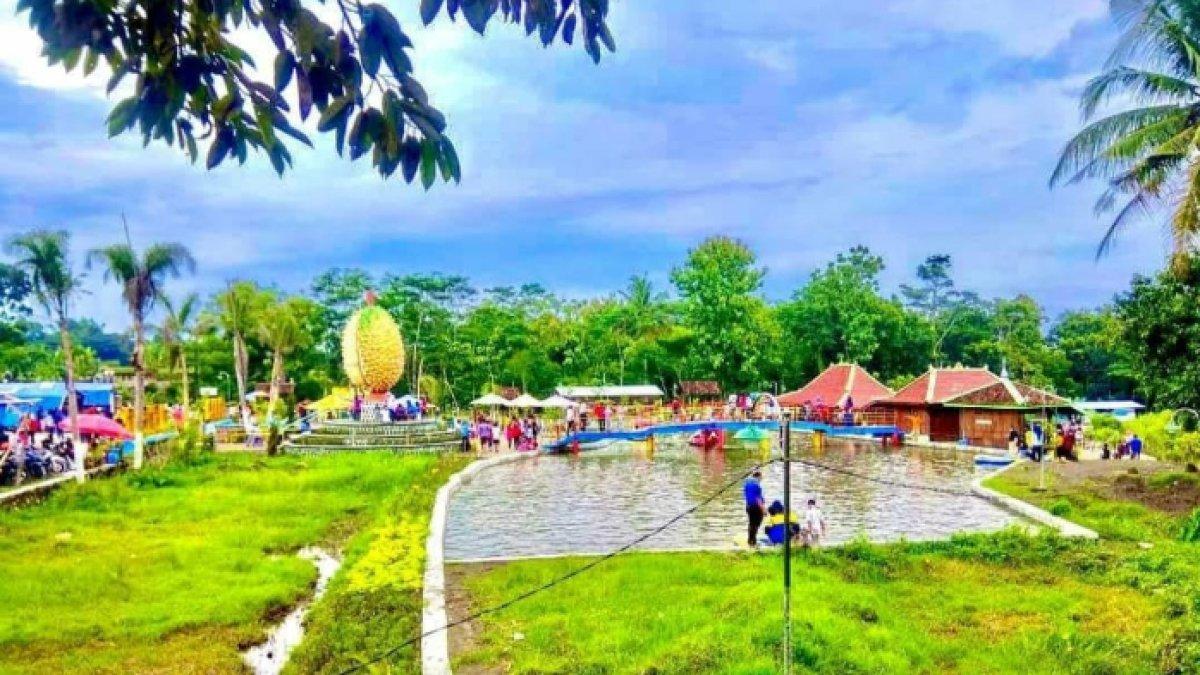 OBYEK WISATA KLATEN: Pepohonan hijau dan fasilitas rekreasi, New Taman Jlengut Klaten menawarkan suasana yang nyaman bagi wisatawan yang ingin bersantai, bermain, dan belajar dalam satu tempat