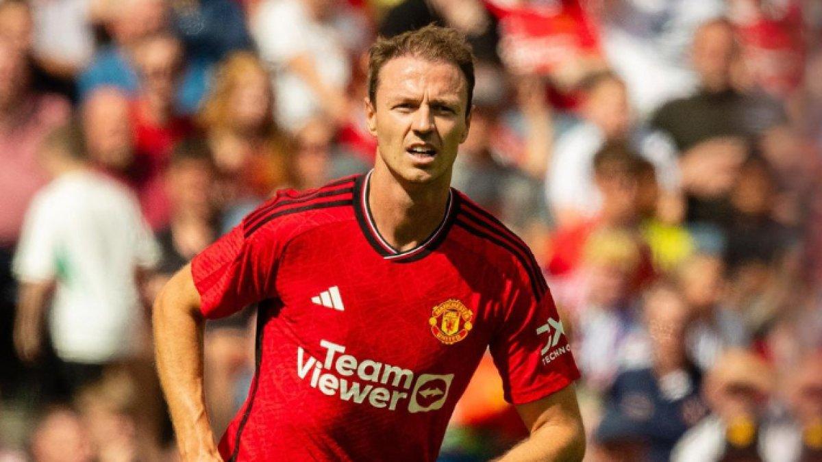 Jonny Evans pemain Manchester United.