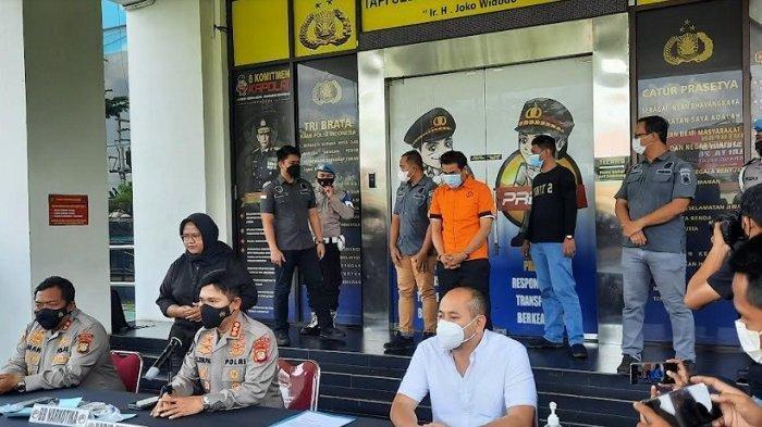 Jumpa pers penangkapan Bobby Joseph terkait narkotika jenis Sabu, di Polres Tangerang, Banten, Senin (13/12/2021)