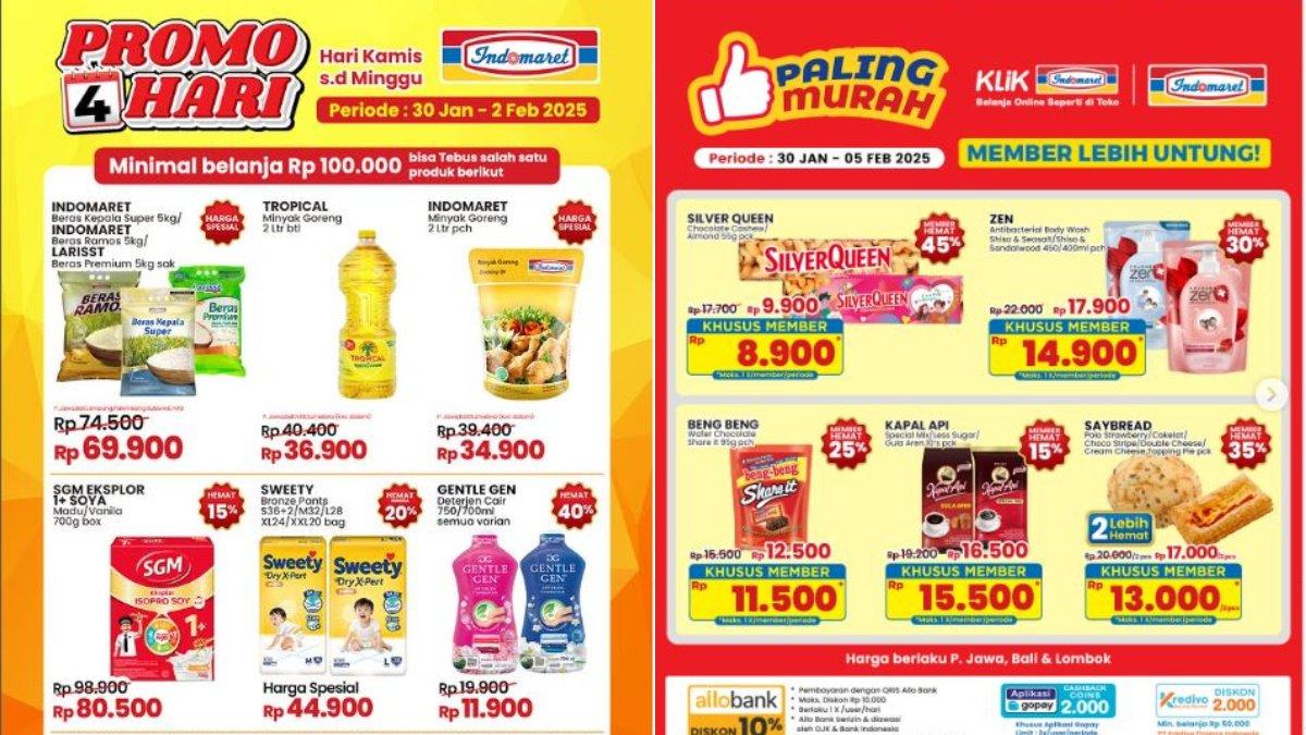 KATALOG PROMO INDOMARET: Berikut ini katalog promo Indomaret untuk periode Februari 2025