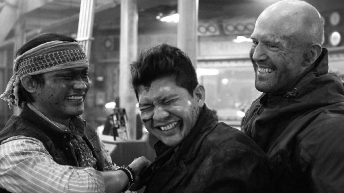 Kebersamaan Iko Uwais dengan para pemain film The Expendables 4.