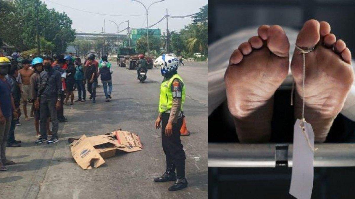 Kecelakaan maut tewaskan pelajar di Surabaya, terlindas roda belakang truk trailer