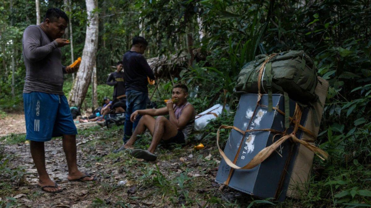 Kehadiran Starlink di pedalaman hutan Amazon.