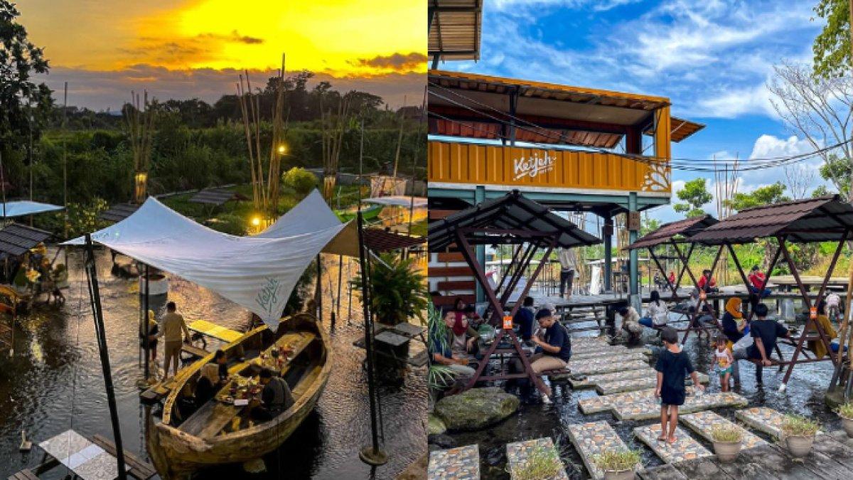 REKOMENDASI RESTORAN KLATEN: Suasana sejuk dan pemandangan indah di Ketjeh Resto Klaten