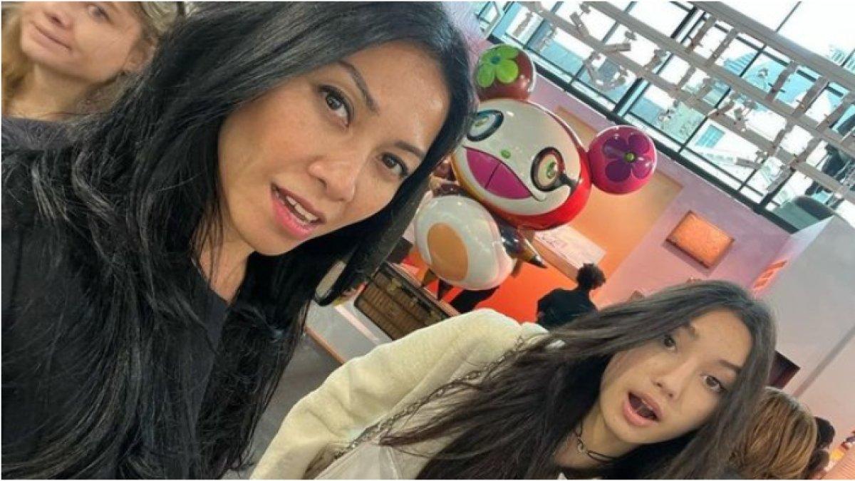 Kirana terlihat mewarisi paras cantik perpaduan Indonesia dan Perancis.