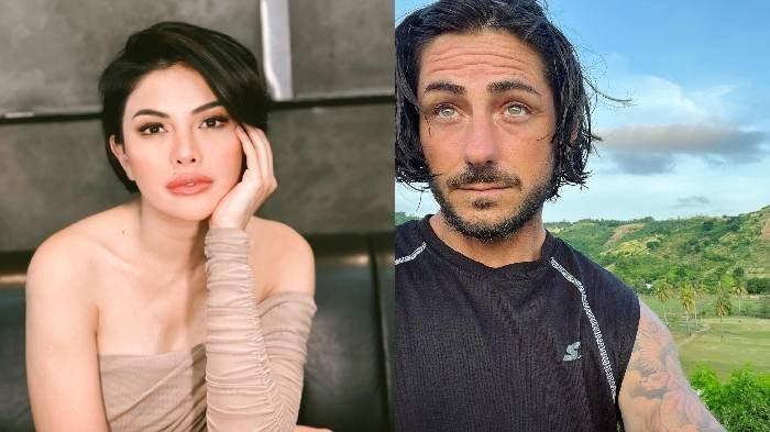 Kolase foto Nikita Mirzani dan John Hopkins.