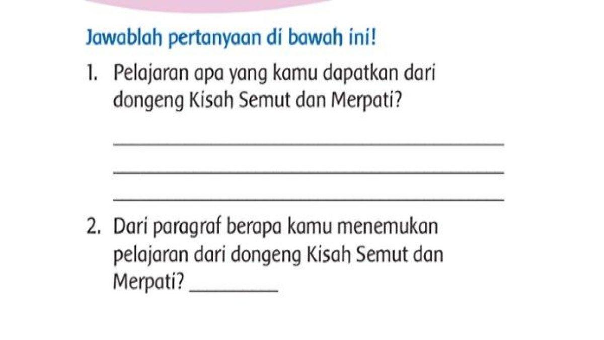 Berikut kunci jawaban buku tematik kelas 3 SD tema 2 halaman 68 dan 70, subtema 2 pembelajaran 2.
