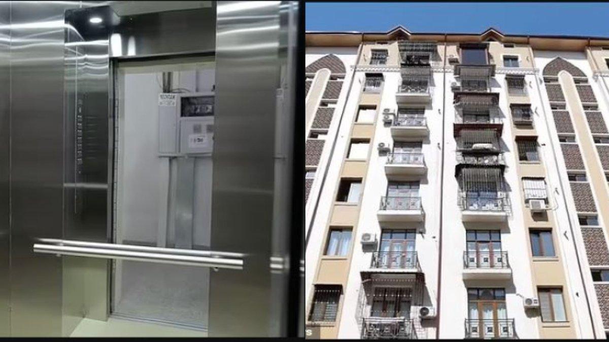 Lift di blok apartemen sembilan lantai yang dibangun pada 2020 itu kerap mengalami masalah teknis