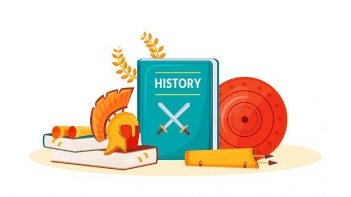 llustrasi pelajaran sejarah