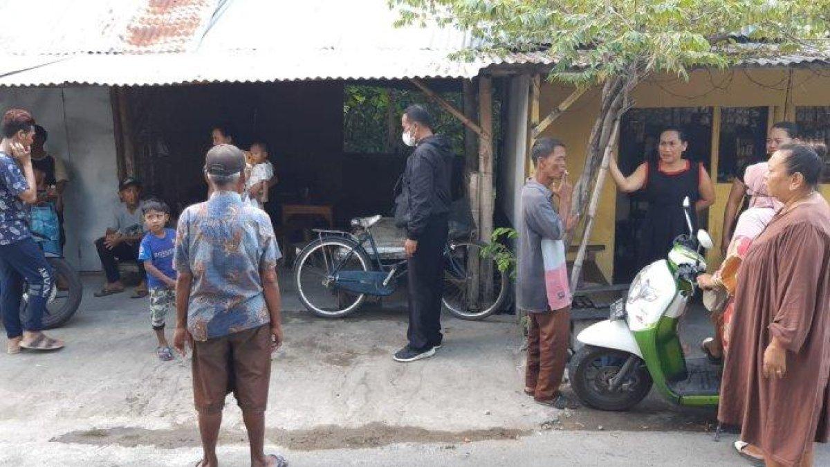 Lokasi aksi penusukan penjaga warung kopi di kawasan Dasin, Desa Sugihwaras, Kecamatan Jenu, Selasa (27/6/2023), sore.