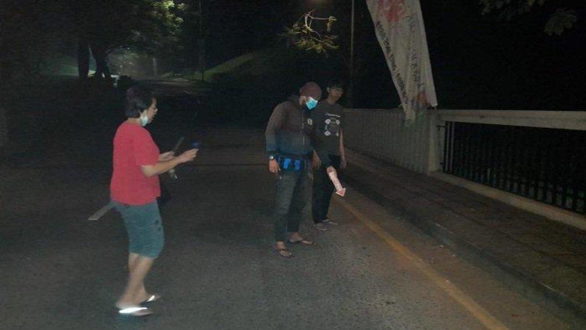 Lokasi pembegalan di Bogor.