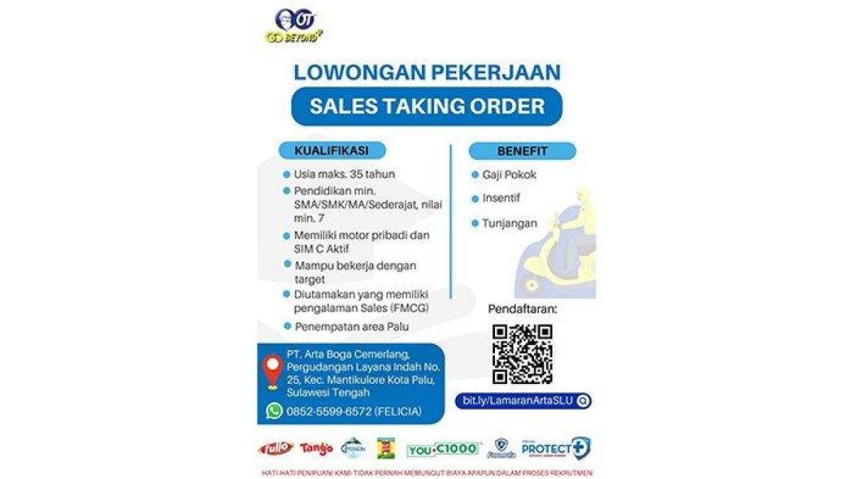 PT Arta Boga Cemerlang (OT Group) membuka Lowongan Kerja untuk Lulusan SMA/SMK sederajat.