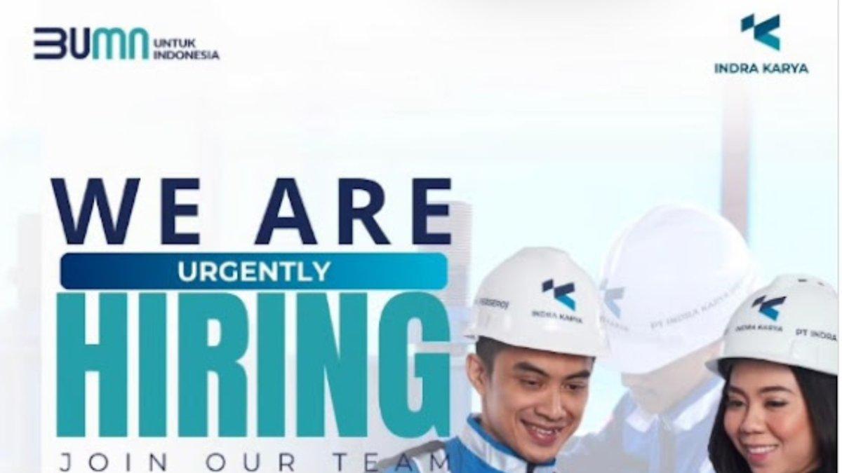 Lowongan kerja di BUMN PT Indra Karya.