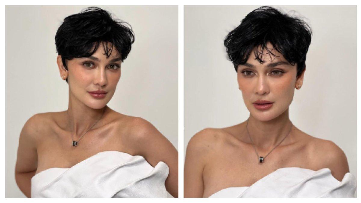 Luna Maya Berani Coba Gaya Rambut Bondol, Hasilnya Bikin Pangling dan