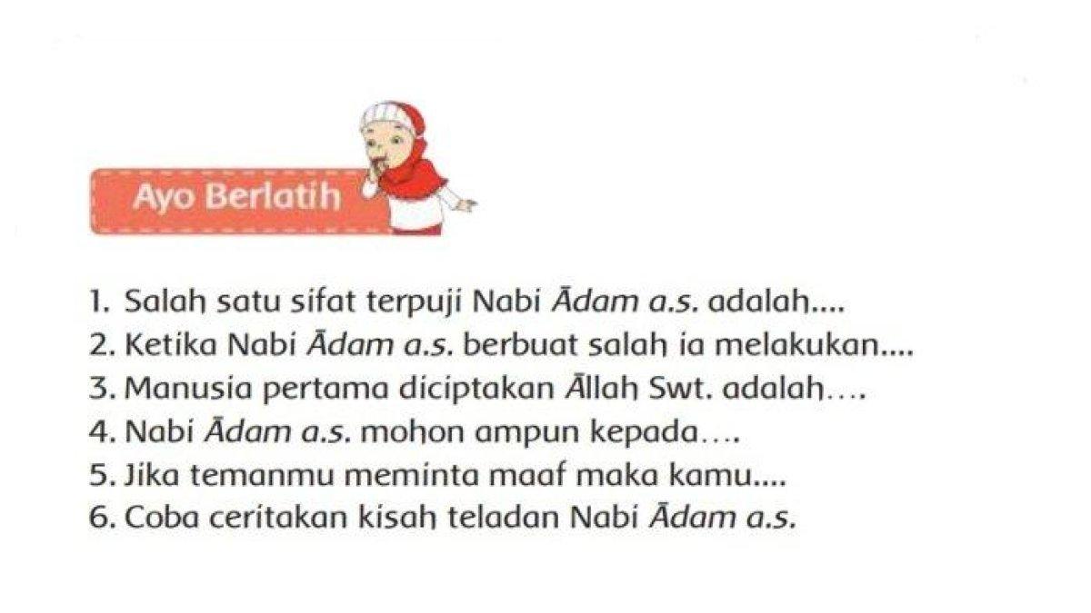 materi Cinta Nabi dan Rasul.