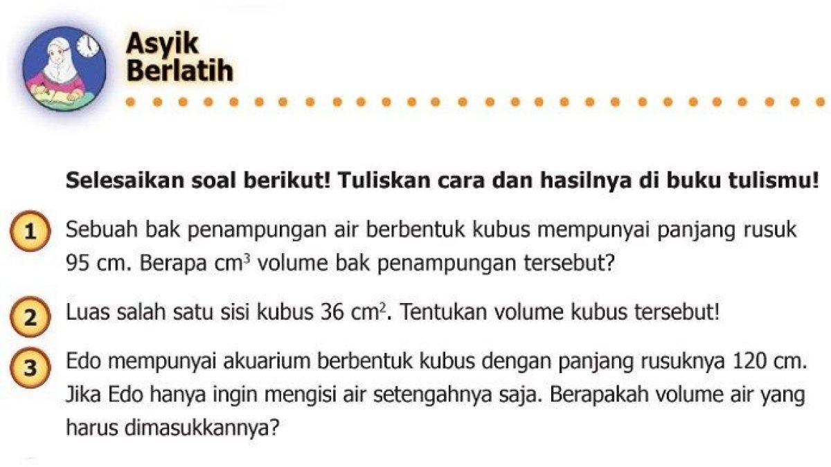 Kunci Jawaban Matematika Kelas 5 SD Halaman 160