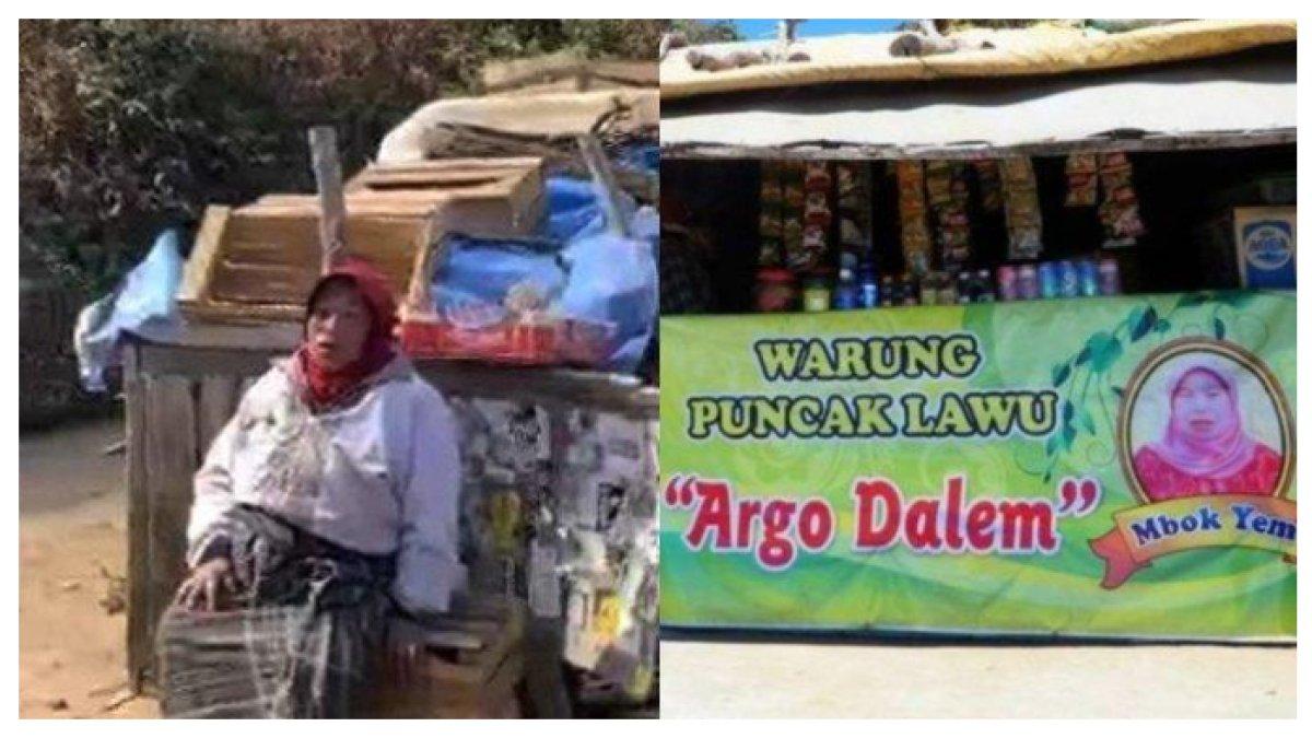 NASIB WARUNG MBOK YEM - Mbok Yem meninggal pada 23 April 2025. Warungnya bakal diteruskan kepada sang anak.