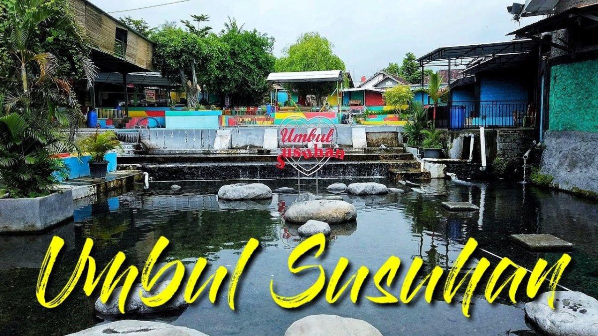 WISATA AIR KLATEN - Umbul Susuhan jadi wisata air populer di Klaten.
