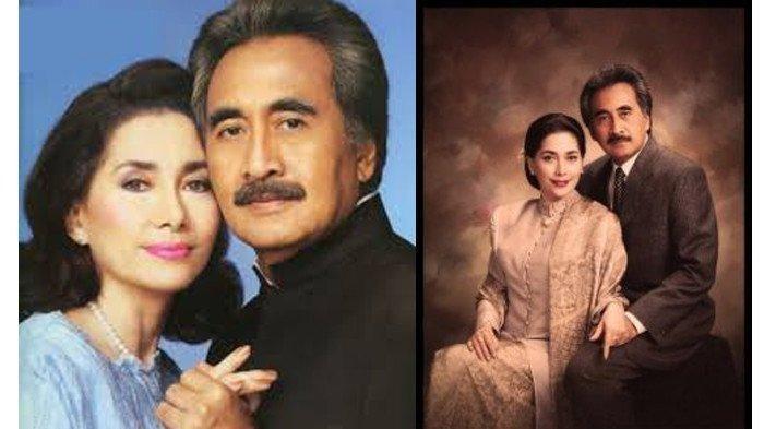 Mendiang Sophan Sophian bersama sang istri, Widyawati