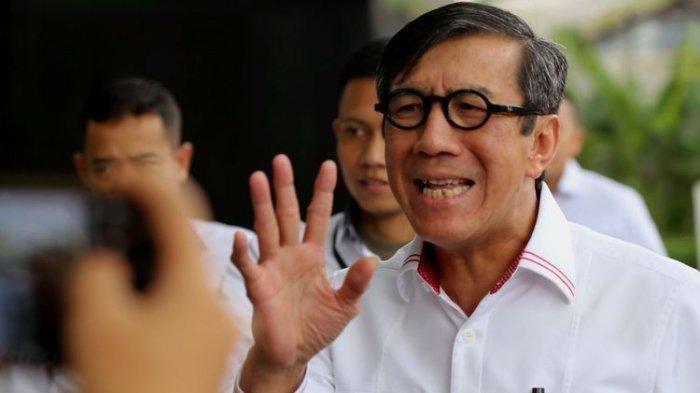 Menkumham, Yasonna Hamonangan Laoly