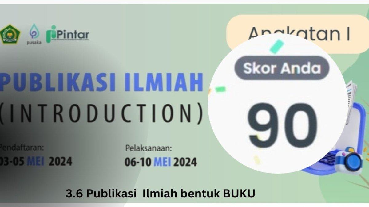 Apa fungsi dari lampiran dalam buku ilmiah? kunci jawaban Modul 3.5 Publikasi Ilmiah Bentuk Buku Bagian 1dan 2 pelatihan pintar Kemenag.