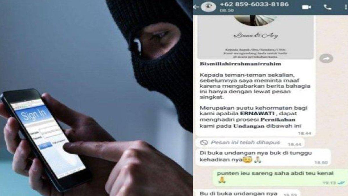 Disebar di WA, Modus Penipuan Kini Pakai Undangan Pernikahan, Curi Data
