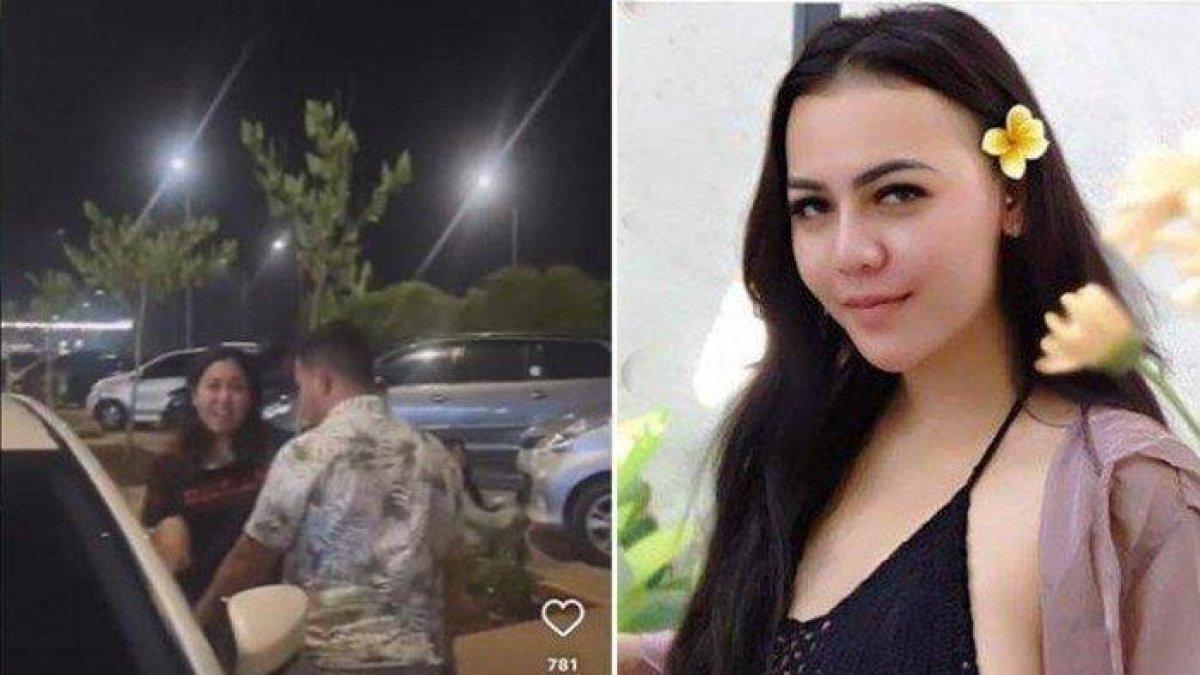 Momen Ratu Rizky Nabila saat diludahi orang lain.
