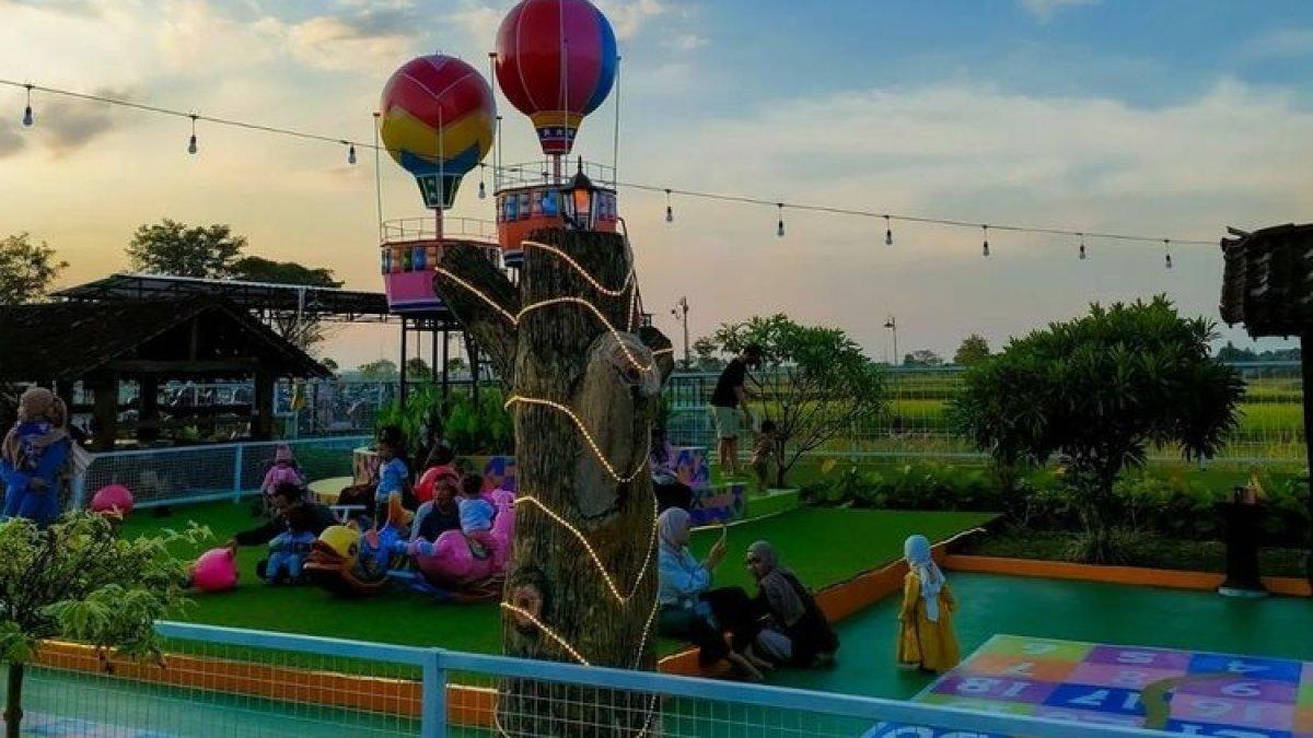 OBYEK WISATA KLATEN: Fasilitas yang diihadirkan di Munggur Park