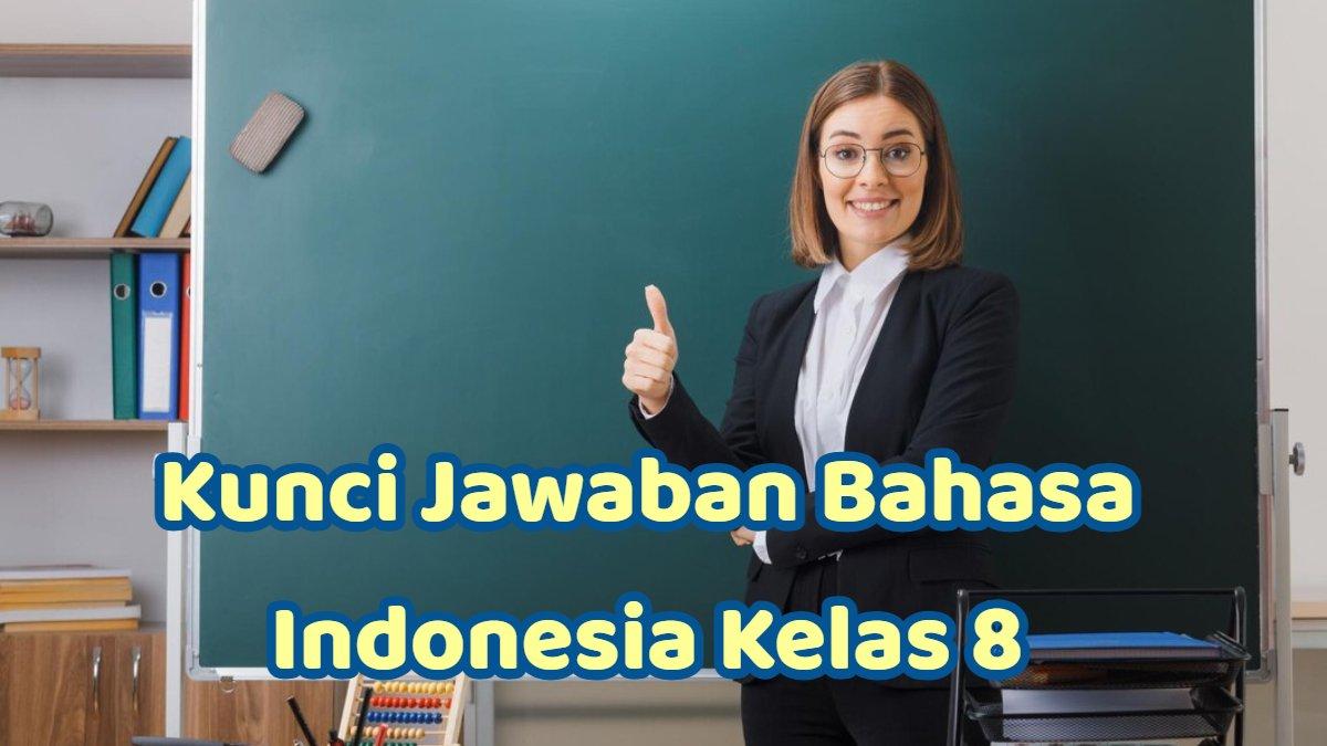 KUNCI JAWABAN - Inilah soal dan kunci jawaban Bahasa Indonesia kelas 8. Siswa belajar mengenai puisi. Ilustrasi guru mengajar yang diunduh dari Freepik, Rabu (12/3/2025).