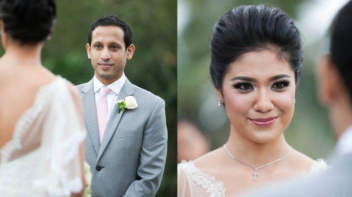 SOSOK FRANKA FRANKLIN - Nadiem Makarim menikahi Franka Franklin pada 2014 silam. Kini keduanya telah dikaruniai 4 anak.