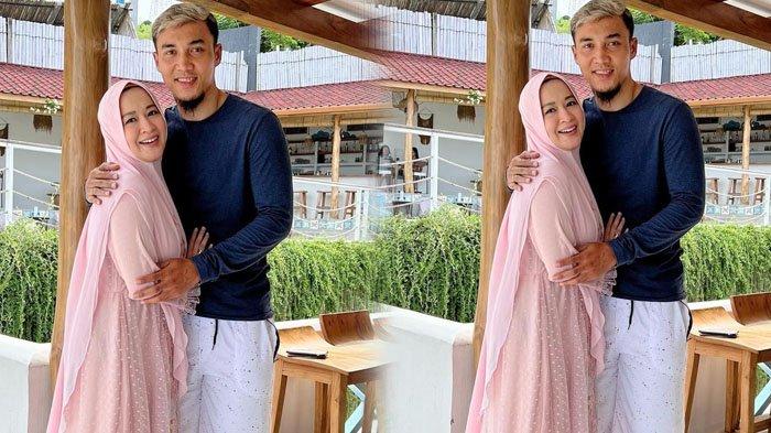 Okie Agustina bersama sang suami, Gunawan Dwi Cahyo