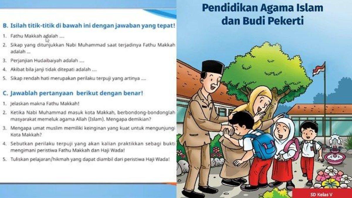 Berikut selengkapnya pembahasan kunci jawaban soal PAI kelas 5 SD halaman 129, esai Ayo Berlatih Bab 5.