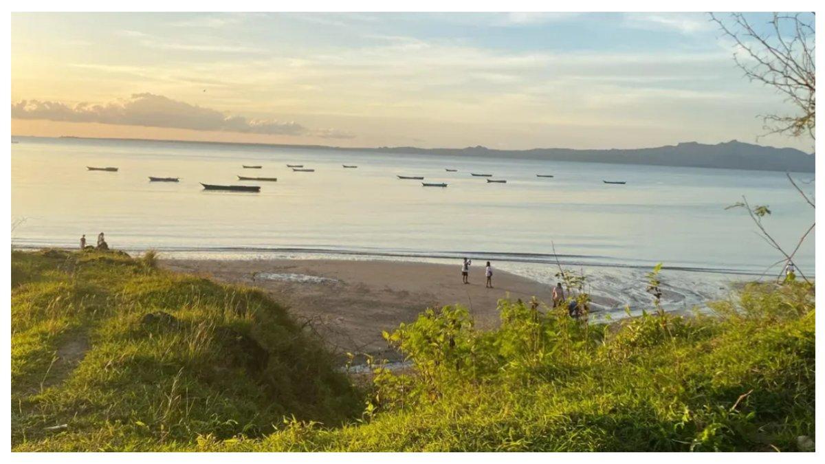 Lanskap pemandangan Pantai Panmuti