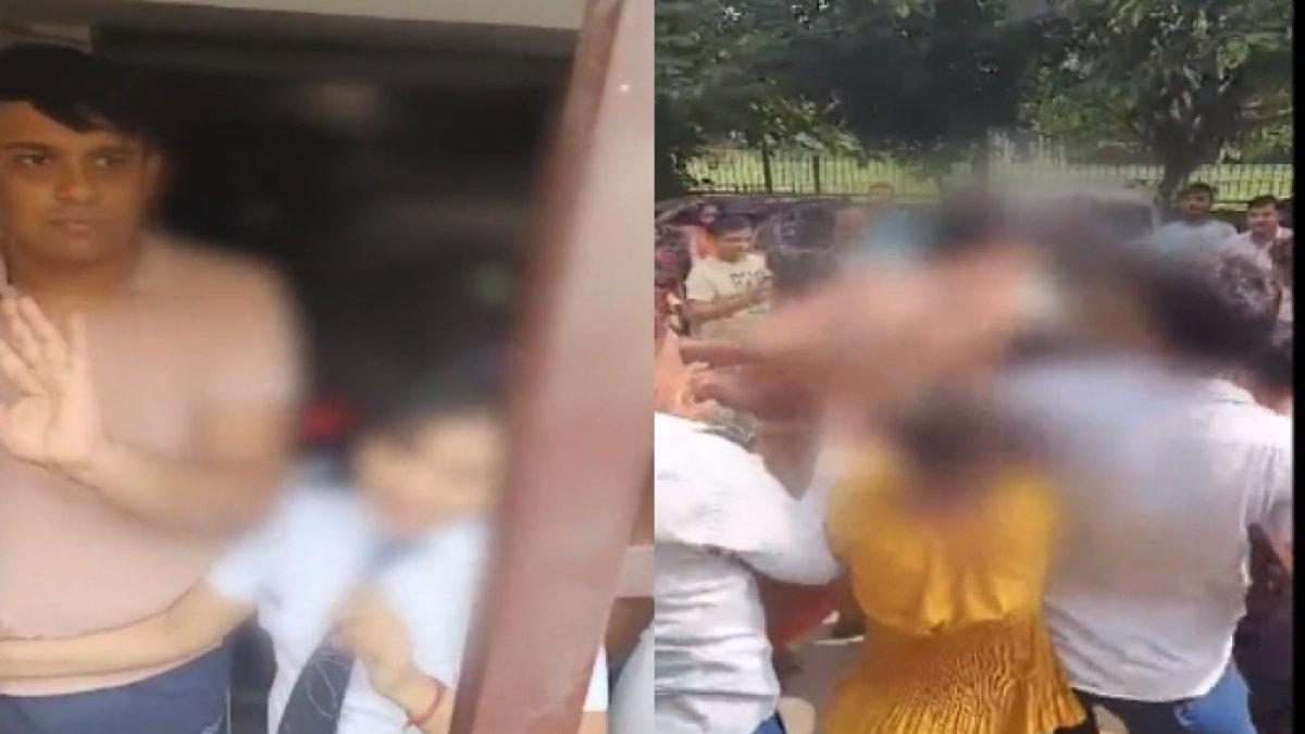 Pasutri ini diamuk massa secara brutal lantaran kepergok menganiaya anak berusia sepuluh tahun.