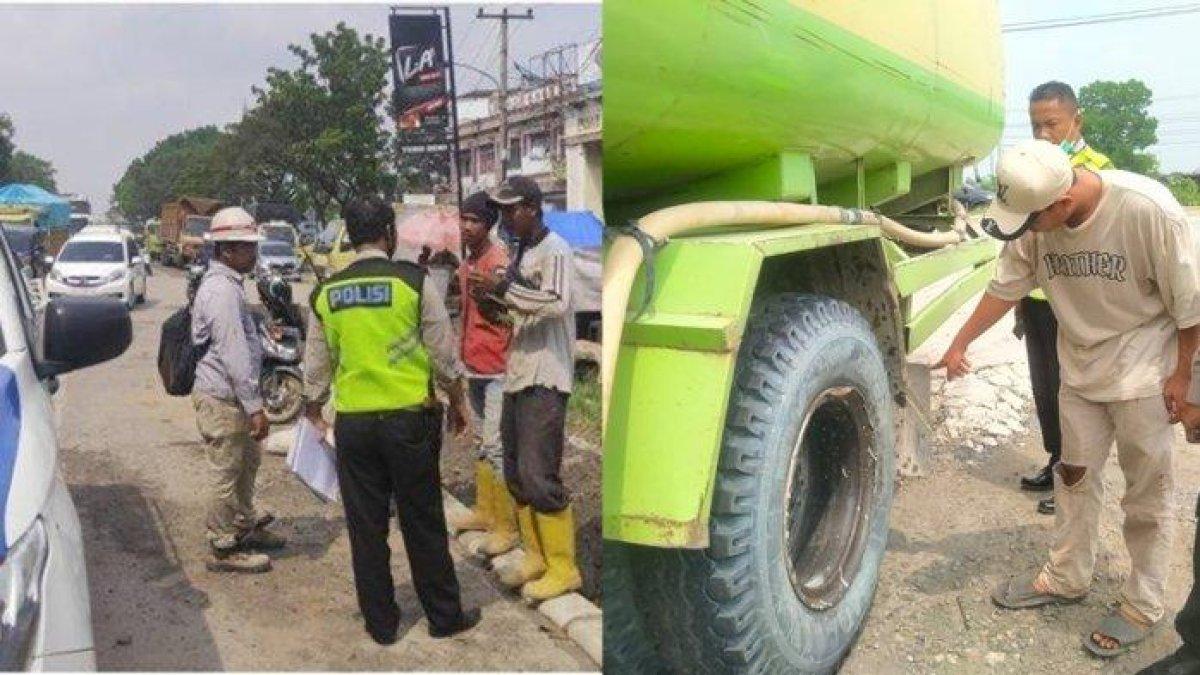 ILUSTRASI kecelakaan maut, truk tabrak pesepeda