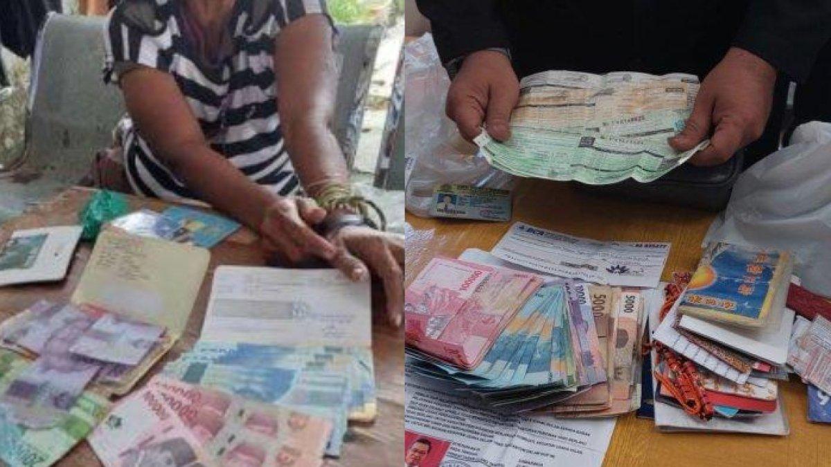 Pemulung sekaligus pengemis bernama Tini