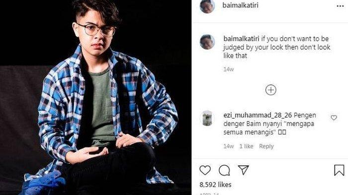 Penampilan Baim Alkatiri sekarang makin tampan dan manglingi