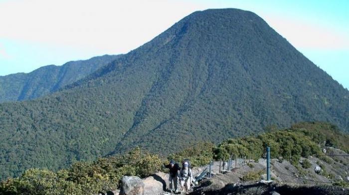 ILUSTRASI: Para Pendaki Gunung Gede Pangrango.
