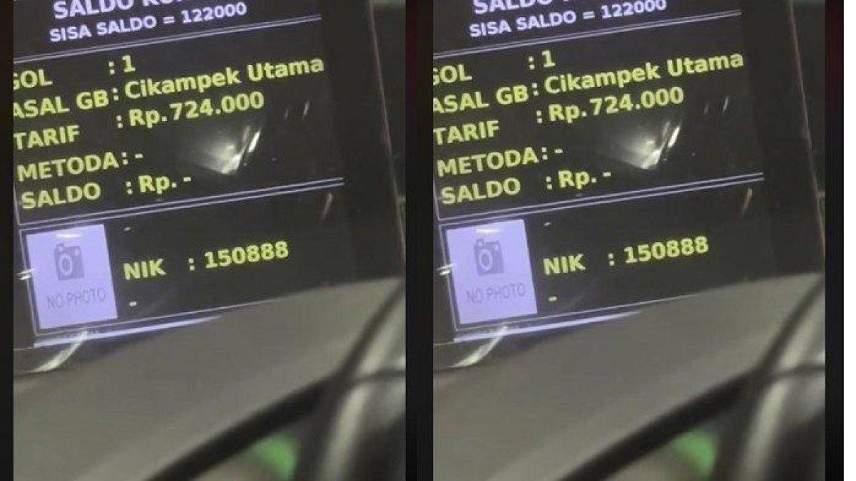 Pengemudi mobil nekat putar balik di jalan tol, alhasil dikenai tarif Rp724 ribu, murka lantaran tak paham regulasi, saldonya tak cukup