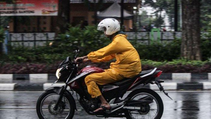 Ilustrasi pengendara sepeda motor