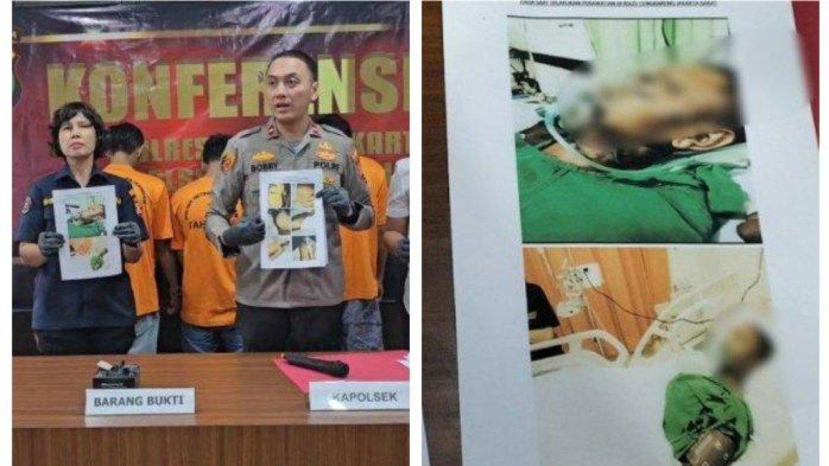 Kapolsek Metro Penjaringan Kompol M. Bobby Danuardi ungkap kasus pengeroyokan di gang Royal. Pengeroyokan yang terjadi di lokalisasi Gang Royal, Penjaringan, Jakarta Utara pada Senin (10/7/2023) makan korban.