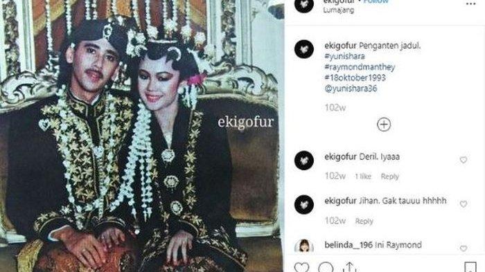 Pernikahan Yuni Shara dan Raymond Manthey