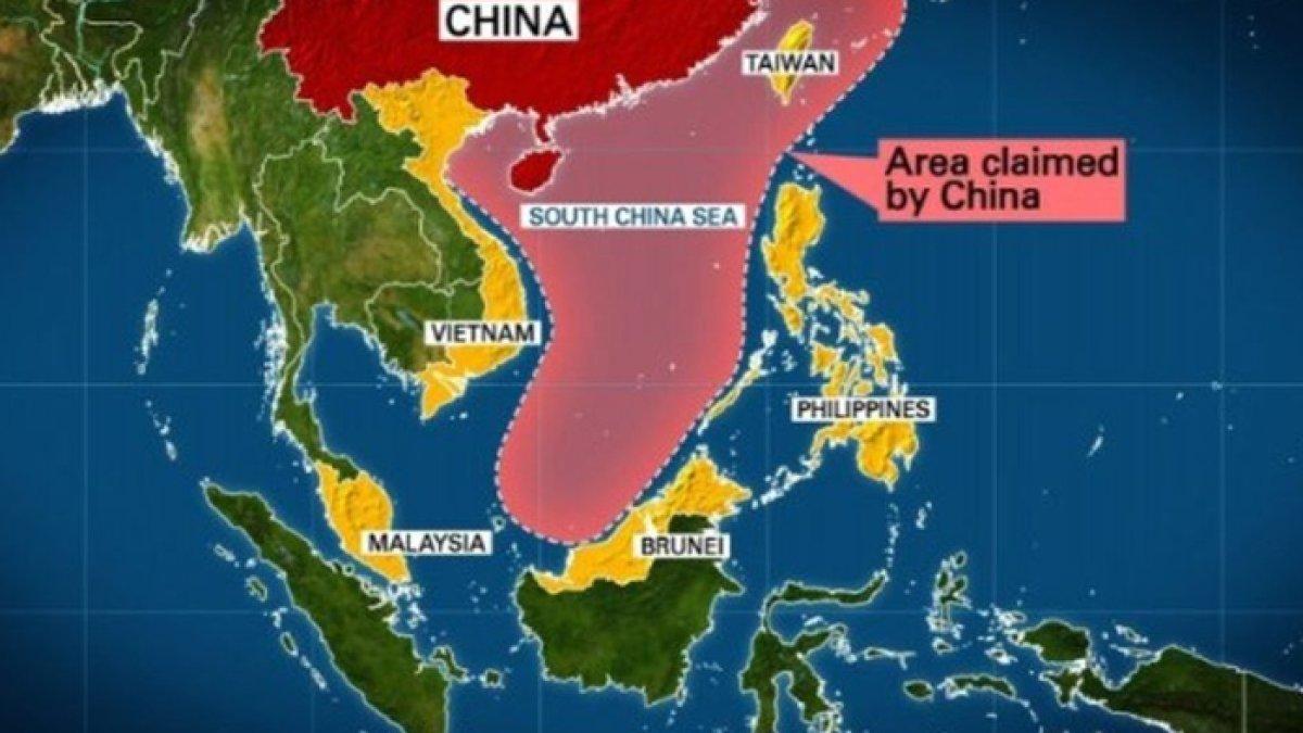 Peta Laut China Selatan