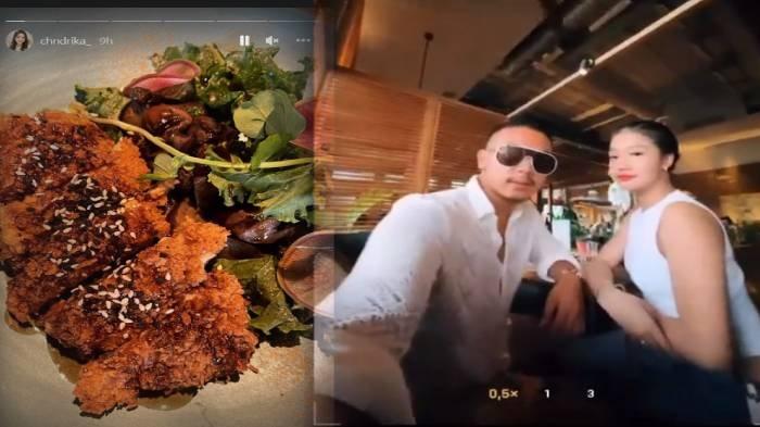 Postingan Chandrika Chika bersama pria