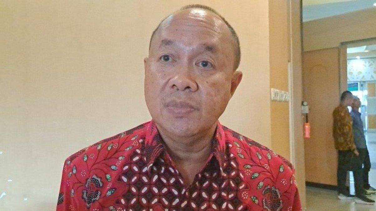 Potret Sadewo Tri Lastiono saat menjabat jadi wakil Bupati Banyumas.