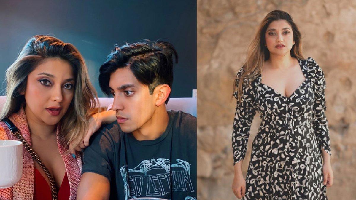 KEHIDUPAN SARAH AZHARI - Sarah Azhari dan sang putra, Albany Ray, yang kerap disangka pacarnya.