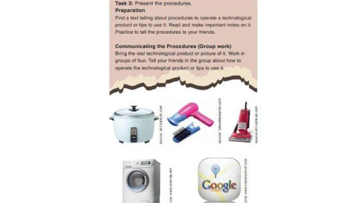 SOAL & KUNCI JAWABAN Pelajaran Bahasa Inggris Kelas 12 Hal 147, Procedure How To Use Washing