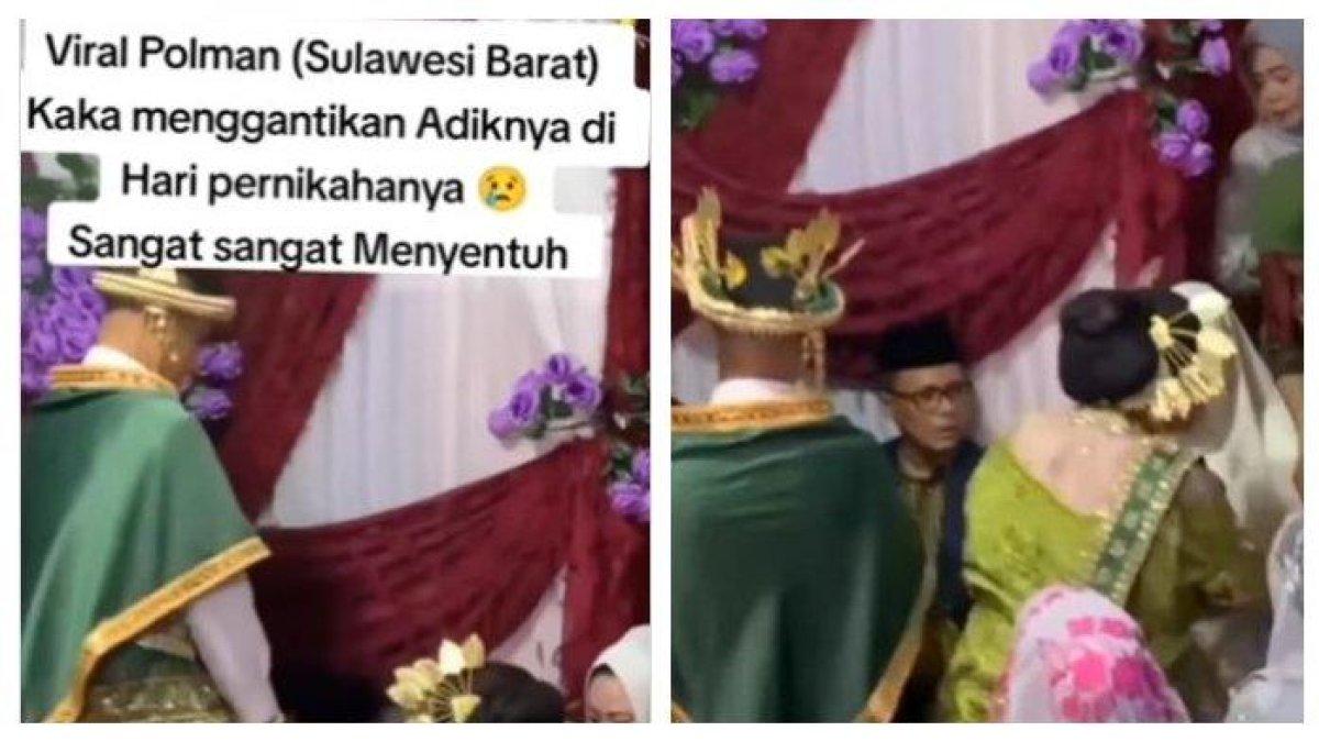 Pria di Polewali Mandar, Sulbar kabur tiga hari menjelang pernikahannya yang digelar pada Sabtu (15/7/2023) lalu. Namun, pernikahan tersebut tetap dilanjutkan dan si pria digantikan oleh sang kakak untuk menikahi mempelai wanita.