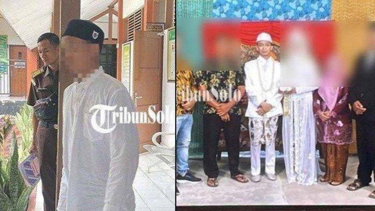MENIPU DEMI MENIKAH - Ikhsan Nur Rasyidin yang saat ini terdakwa di Pengadilan Negeri (PN) Sukoharjo, Senin (21/4/2025). Ia telah melakukan pemalsuan data untuk menikahi EAP (23) warga Kelurahan Jetis, Kecamatan/Kabupaten Sukoharjo. Terdakwa bahkan sampai mengubah nama ayah kandungnya.